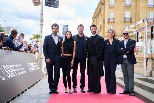 73rd San Sebastian - La Grazia Red Carpet Julio Medem, Ana Rujas, Tamar Novas, Javier Rey, Loreto Mauleon attended La Grazia Red Carpet during 73rd San Sebastian International Film Festival at Victoria Eugenia Theatre on September 22, 2025 in Donostia San Sebastian, Spain. Photo by ABACAPRESS.COM San Sebastian Spain  Copyright: xABACAx