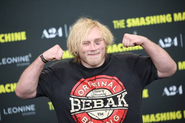 Premiere THE SMASHING MACHINE Between Triumph and Abyss FrÃ dÃ ric Vosgröne @neanderthalbjj DER NEANDERTALER Frederic Vosgroene German premiere at the Berlin Zoo Palast Cinema of THE SMASHING MACHINE Between Triumph and Abyss Copyright: xx