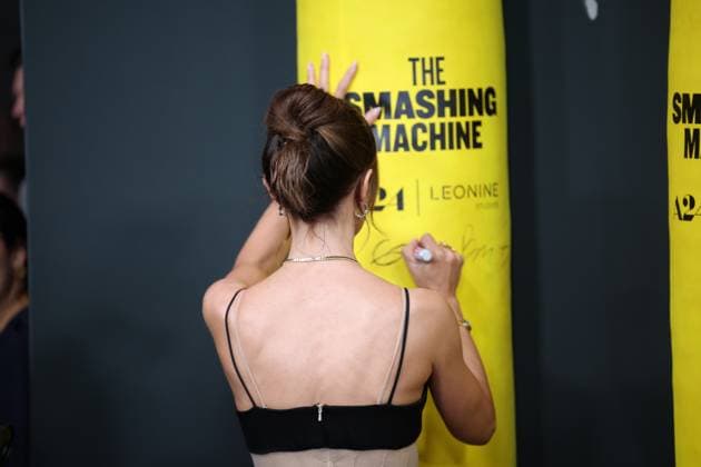 Premiere THE SMASHING MACHINE Between Triumph and Abyss Emily Blunt back to back German premiere at Berlin Zoo Palast Cinema of THE SMASHING MACHINE Between Triumph and Abyss Copyright: xx