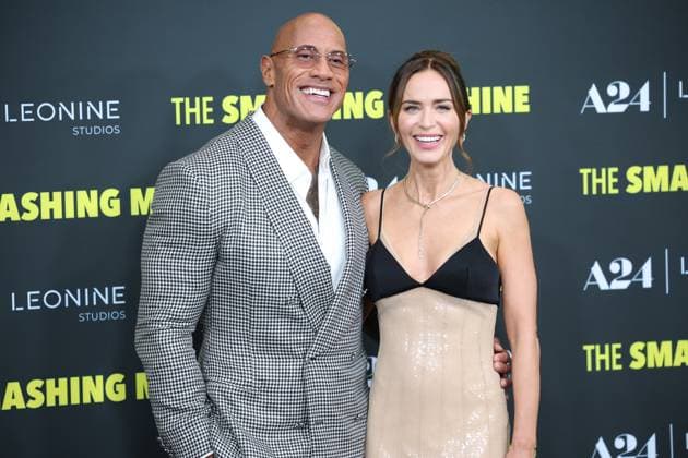 Premiere THE SMASHING MACHINE Between Triumph and Abyss Dwayne The Rock Johnson Emily Blunt German premiere at Berlin Zoo Palast Cinema of THE SMASHING MACHINE Between Triumph and Abyss Copyright: xx