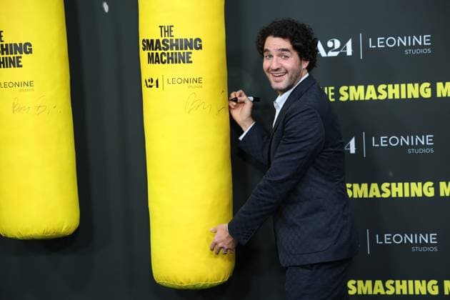 Premiere THE SMASHING MACHINE Between Triumph and Abyss Director and screenwriter Benny Safdie German premiere at Berlin Zoo Palast Cinema of THE SMASHING MACHINE Between Triumph and Abyss Copyright: xx