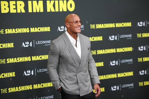 Premiere THE SMASHING MACHINE Between Triumph and Abyss Dwayne The Rock Johnson German premiere at Berlin Zoo Palast Cinema of THE SMASHING MACHINE Between Triumph and Abyss Copyright: xx