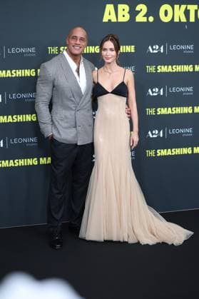 Premiere THE SMASHING MACHINE Between Triumph and Abyss Dwayne The Rock Johnson Emily Blunt German premiere at Berlin Zoo Palast Cinema of THE SMASHING MACHINE Between Triumph and Abyss Copyright: xx