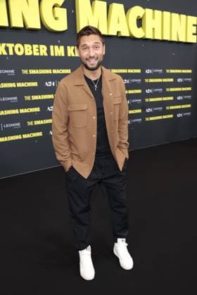 Moritz Leitner at THE SMASHING MACHINE movie premiere at Zoo Palast in Berlin on 22 09 2025 in Berlin The Smashing Machine movie premiere in Berlin
