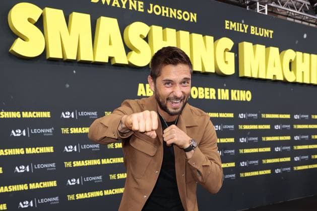 Moritz Leitner at THE SMASHING MACHINE movie premiere at Zoo Palast in Berlin on 22 09 2025 in Berlin The Smashing Machine movie premiere in Berlin