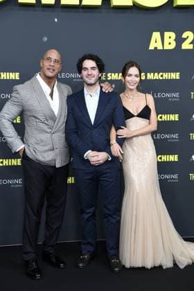 German premiere of THE SMASHING MACHINE Dwayne Johnson, Benny Safdie and Emily Blunt at the German premiere of THE SMASHING MACHINE in Berlin Date 22 09 2025 Copyright: xEventpressxBerndtx