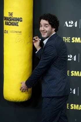 The Smashing Machine , film premiere at the Zoo Palast, Berlin, 22 09 2025 Bennie Safide at the premiere of THE SMASHING MACHINE , at the Zoo Palast in Berlin on 22 09 2025 Berlin Zoo Palast Copyright: xAnitaxBuggex