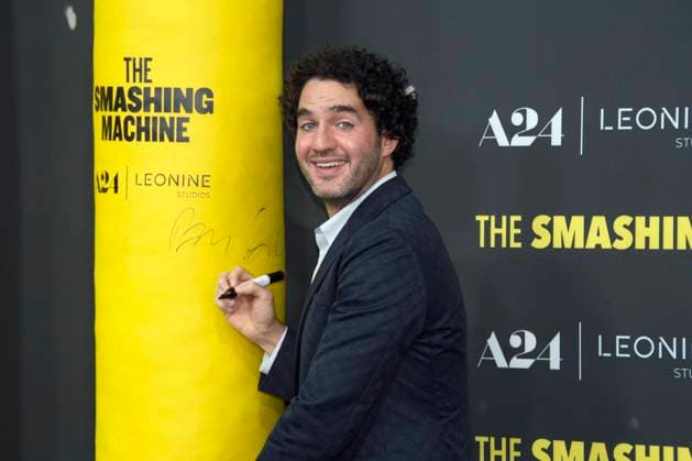 The Smashing Machine , film premiere at Zoo Palast, Berlin, 22 09 2025 Director Benny Safdie, THE SMASHING MACHINE , Red Carpet for the German premiere at ZOO PALAST, Berlin, 22 09 2025 Berlin Zoo Palast Germany, germany Copyright: xChristianxBehringx