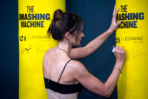 The Smashing Machine , movie premiere at Zoo Palast, Berlin, 22 09 2025 Emily Blunt, THE SMASHING MACHINE , Red Carpet for the German premiere at ZOO PALAST, Berlin, 22 09 2025 Berlin Zoo Palast Germany, germany Copyright: xChristianxBehringx