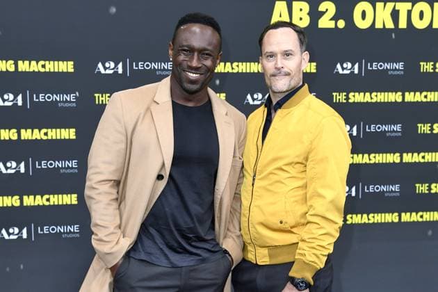 German premiere of THE SMASHING MACHINE Jerry Kwarteng and Nico Birnbaum at the German premiere of THE SMASHING MACHINE in Berlin Date 22 09 2025 Copyright: xEventpressxBerndtx
