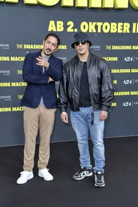 German premiere of THE SMASHING MACHINE Eko Fresh and Farid Bang at the German premiere of THE SMASHING MACHINE in Berlin Date 22 09 2025 Copyright: xEventpressxBerndtx