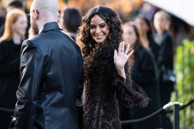 Burberry show at the London Fashion Week - 22 Sep 2025 Joanna Javier attends the Burberry show during the London Fashion Week at Hyde Park. London United Kingdom Copyright: xLounisxTiarx xSOPAxImagesx _DSC7235