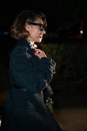 Burberry show at the London Fashion Week - 22 Sep 2025 Raye attends the Burberry show during the London Fashion Week at Hyde Park. London United Kingdom Copyright: xLounisxTiarx xSOPAxImagesx _DSC7392