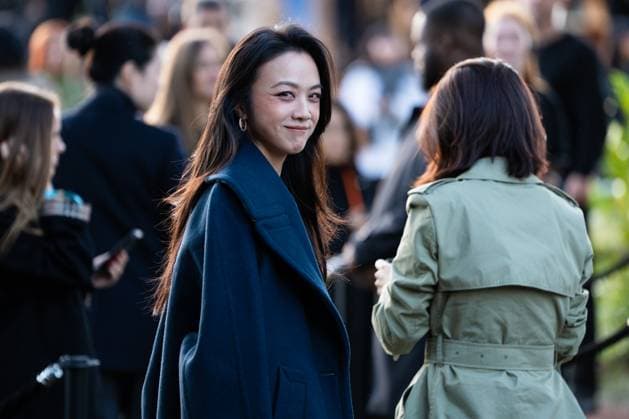 Burberry show at the London Fashion Week - 22 Sep 2025 Tang Wei attends the Burberry show during the London Fashion Week at Hyde Park. London United Kingdom Copyright: xLounisxTiarx xSOPAxImagesx _DSC7186
