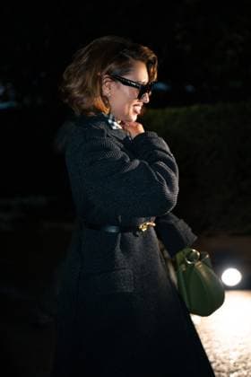 Burberry show at the London Fashion Week - 22 Sep 2025 Raye attends the Burberry show during the London Fashion Week at Hyde Park. London United Kingdom Copyright: xLounisxTiarx xSOPAxImagesx _DSC7391