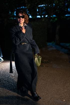 Burberry show at the London Fashion Week - 22 Sep 2025 Raye attends the Burberry show during the London Fashion Week at Hyde Park. London United Kingdom Copyright: xLounisxTiarx xSOPAxImagesx _DSC7388