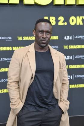 Jerry Kwarteng at the German premiere of THE SMASHING MACHINE in Berlin on 22 09 2025