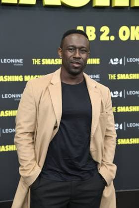 Jerry Kwarteng at the German premiere of THE SMASHING MACHINE in Berlin on 22 09 2025