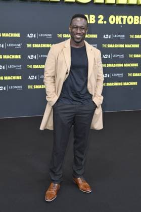 Jerry Kwarteng at the German premiere of THE SMASHING MACHINE in Berlin on 22 09 2025