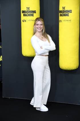Natalie Zimmermann at the German premiere of THE SMASHING MACHINE in Berlin on 22 09 2025