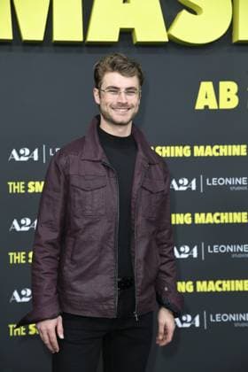 Linus Weber at the German premiere of THE SMASHING MACHINE in Berlin on 22 09 2025