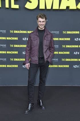 Linus Weber at the German premiere of THE SMASHING MACHINE in Berlin on 22 09 2025