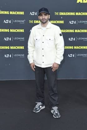 Hassan Akkouch at the German premiere of THE SMASHING MACHINE in Berlin on 22 09 2025