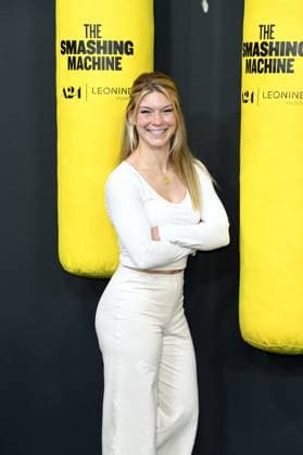 Natalie Zimmermann at the German premiere of THE SMASHING MACHINE in Berlin on 22 09 2025