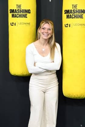 Natalie Zimmermann at the German premiere of THE SMASHING MACHINE in Berlin on 22 09 2025