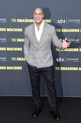 Dwayne Johnson at the German premiere of THE SMASHING MACHINE in Berlin on 22 09 2025