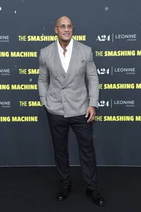 Dwayne Johnson at the German premiere of THE SMASHING MACHINE in Berlin on 22 09 2025