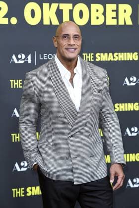 Dwayne Johnson at the German premiere of THE SMASHING MACHINE in Berlin on 22 09 2025