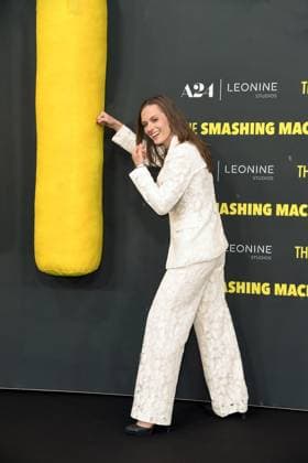 Nadja Gallera at the German premiere of THE SMASHING MACHINE in Berlin on 22 09 2025