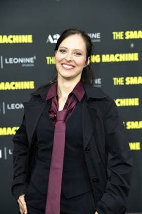 Nadja Jo Klapper at the German premiere of THE SMASHING MACHINE in Berlin on 22 09 2025