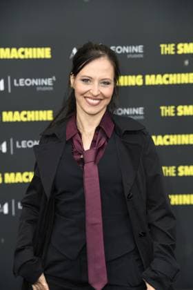 Nadja Jo Klapper at the German premiere of THE SMASHING MACHINE in Berlin on 22 09 2025