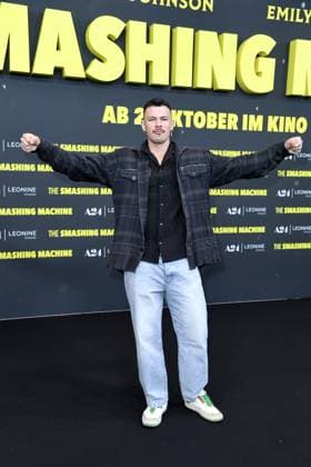 Tim Johnson at the German premiere of THE SMASHING MACHINE in Berlin on 22 09 2025