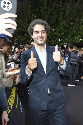 Benny Safdie at the German premiere of THE SMASHING MACHINE in Berlin on 22 09 2025
