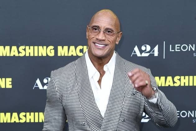 Dwayne Johnson at the German premiere of THE SMASHING MACHINE in Berlin on 22 09 2025