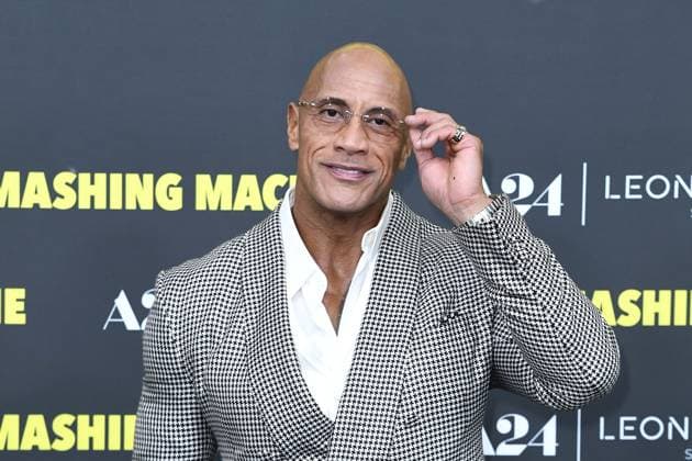 Dwayne Johnson at the German premiere of THE SMASHING MACHINE in Berlin on 22 09 2025