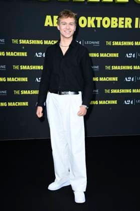 Leonard Conrads at the premiere of the movie The Smashing Machine at Zoo Palast Berlin, 22 09 2025 Foto:xN.xKubelkax xFuturexImagex machine_5898