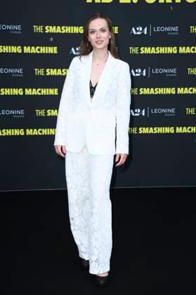Nadja Gallera at the premiere of the movie The Smashing Machine at Zoo Palast Berlin, 22 09 2025 Foto:xN.xKubelkax xFuturexImagex machine_5904