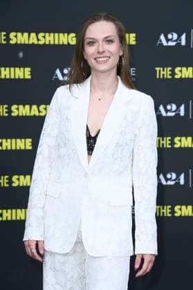 Nadja Gallera at the premiere of the movie The Smashing Machine at Zoo Palast Berlin, 22 09 2025 Foto:xN.xKubelkax xFuturexImagex machine_5905
