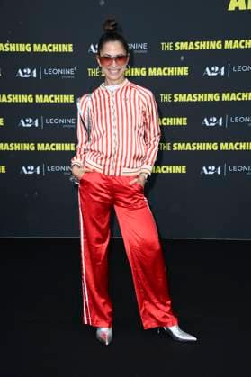 Zora Alber at the premiere of the movie The Smashing Machine at Zoo Palast Berlin, 22 09 2025 Foto:xN.xKubelkax xFuturexImagex machine_5909