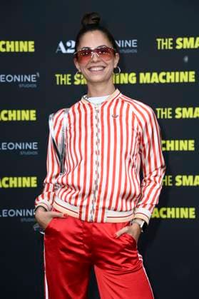 Zora Alber at the premiere of the movie The Smashing Machine at Zoo Palast Berlin, 22 09 2025 Foto:xN.xKubelkax xFuturexImagex machine_5910