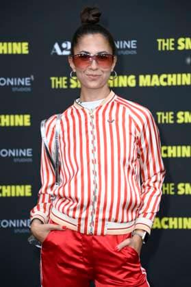 Zora Alber at the premiere of the movie The Smashing Machine at Zoo Palast Berlin, 22 09 2025 Foto:xN.xKubelkax xFuturexImagex machine_5911