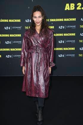 Marie Mouroum at the premiere of the movie The Smashing Machine at Zoo Palast Berlin, 22 09 2025 Foto:xN.xKubelkax xFuturexImagex machine_5912