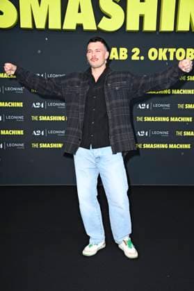 Tim Johnson at the premiere of the movie The Smashing Machine at Zoo Palast Berlin, 22 09 2025 Foto:xN.xKubelkax xFuturexImagex machine_5915