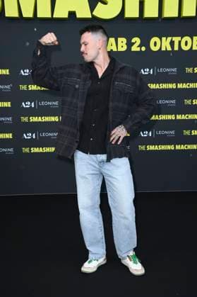 Tim Johnson at the premiere of the movie The Smashing Machine at Zoo Palast Berlin, 22 09 2025 Foto:xN.xKubelkax xFuturexImagex machine_5916