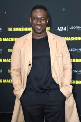 Jerry Kwarteng at the premiere of the movie The Smashing Machine at Zoo Palast Berlin, 22 09 2025 Foto:xN.xKubelkax xFuturexImagex machine_5928