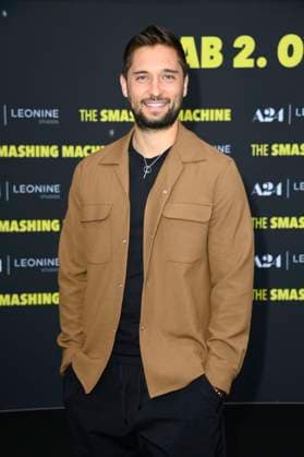 Moritz Leitner at the premiere of the movie The Smashing Machine at Zoo Palast Berlin, 22 09 2025 Foto:xN.xKubelkax xFuturexImagex machine_5930